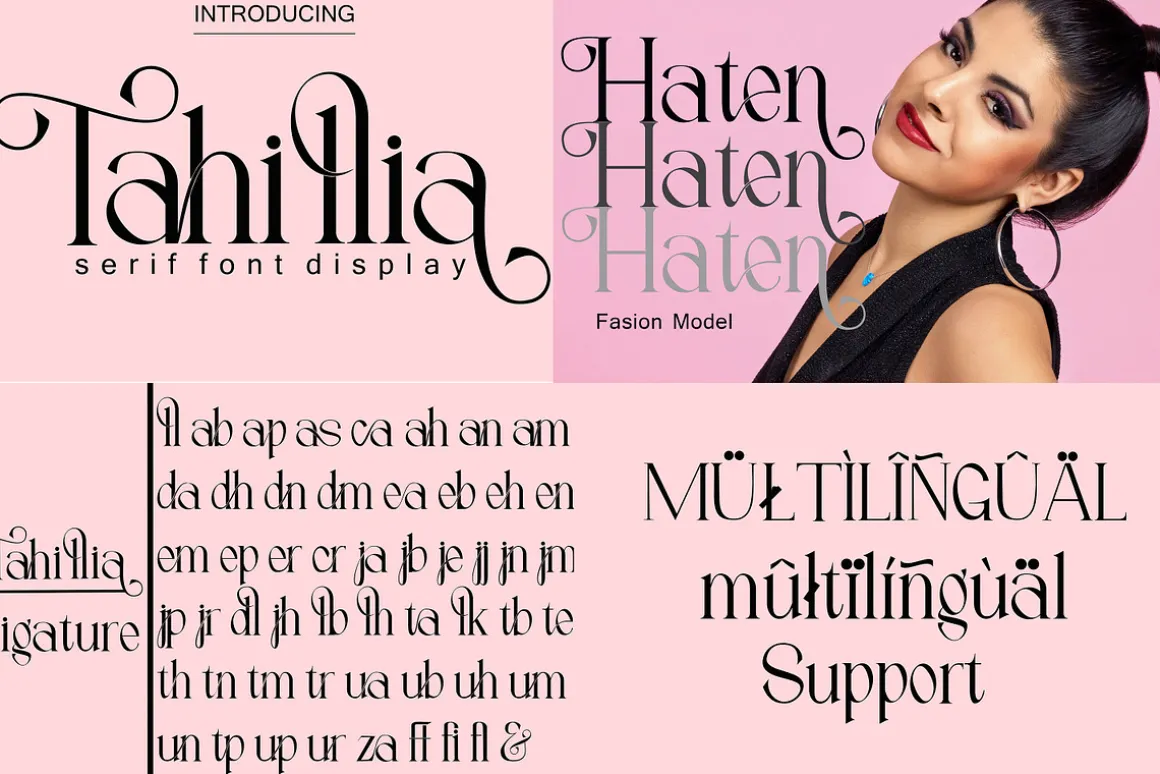 Font Collection Sans & Serif Bundles