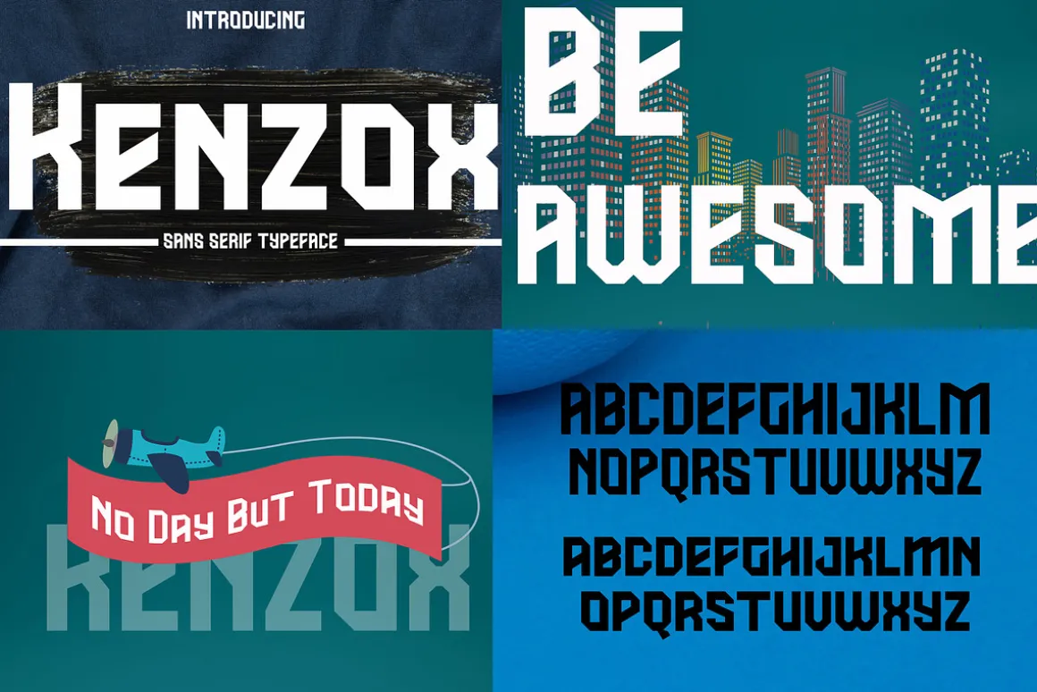Font Collection Sans & Serif Bundles