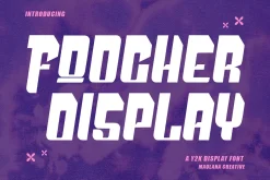 Foocher Y2k Display Font