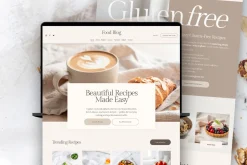 Food Blog Template Squarespace