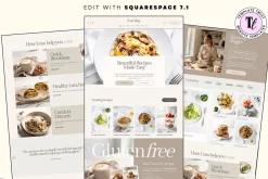 Food Blog Template Squarespace
