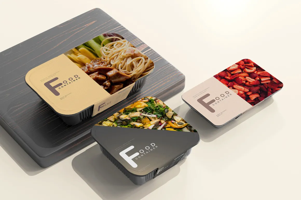 Food Container Mockup Collection