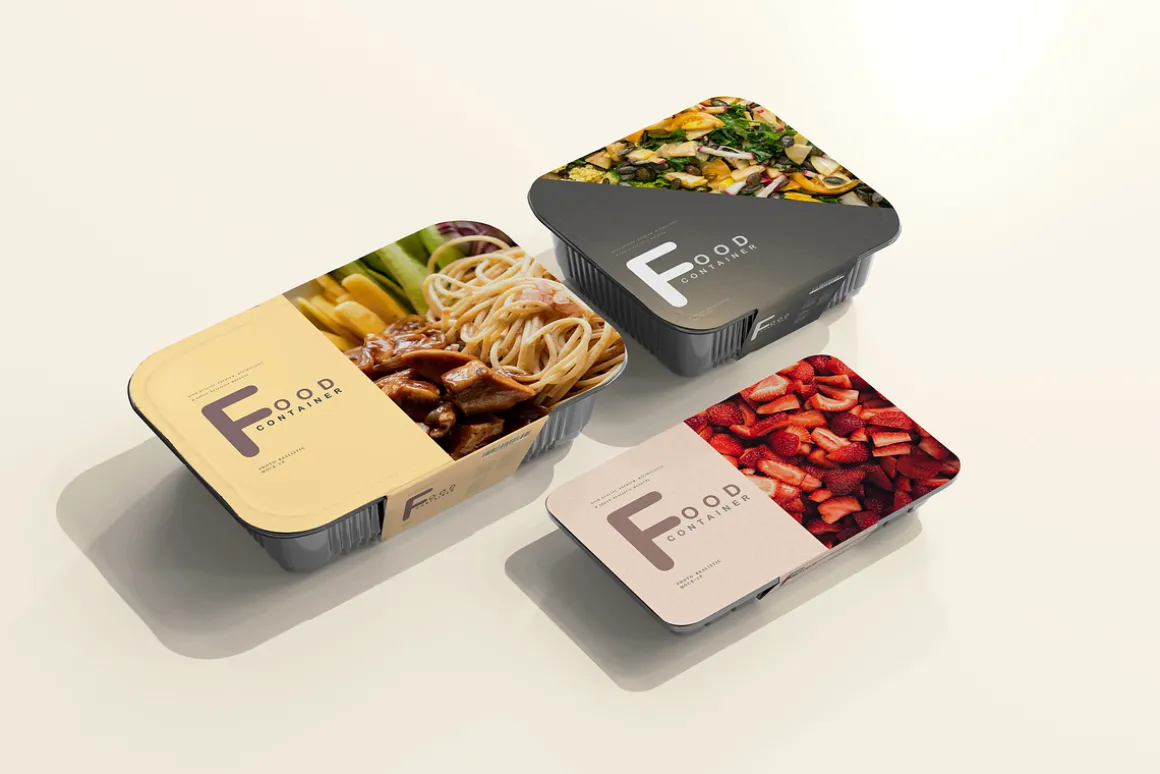Food Container Mockup Collection