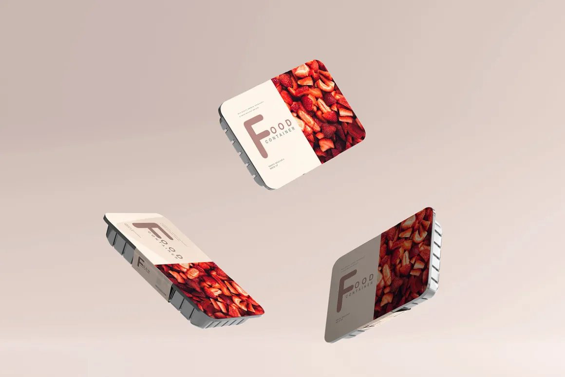 Food Container Mockup Collection