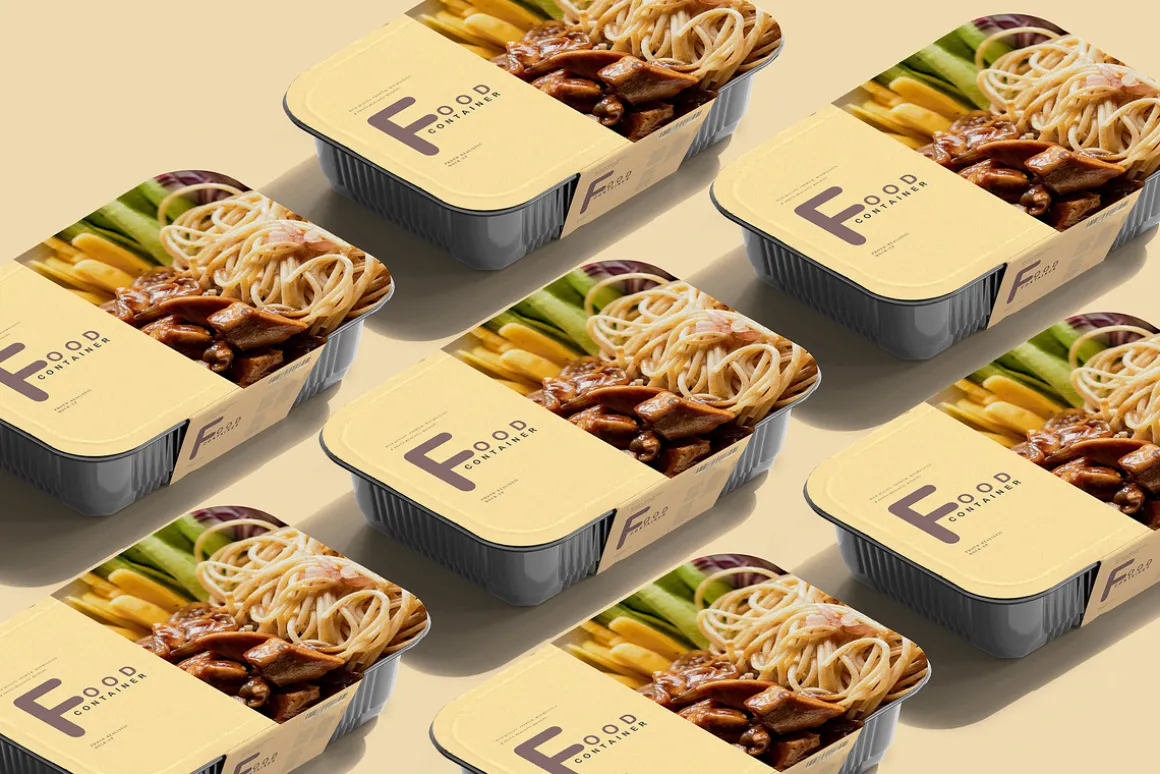 Food Container Mockup Collection
