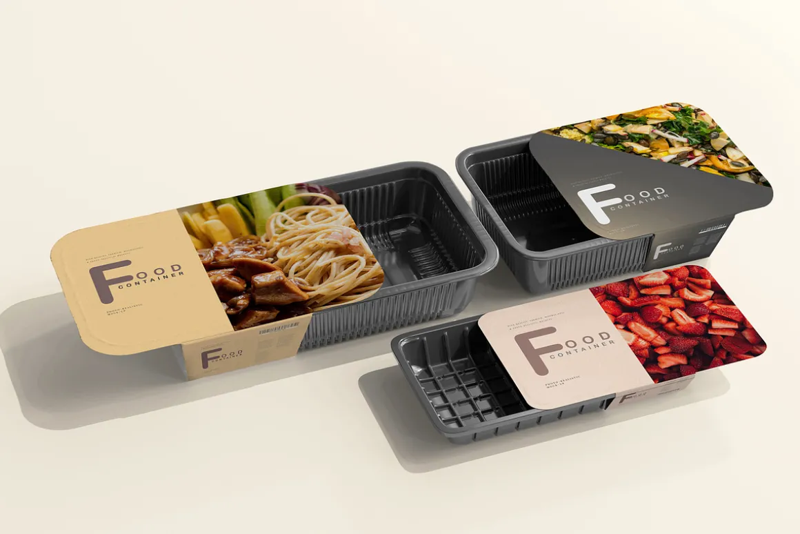 Food Container Mockup Collection