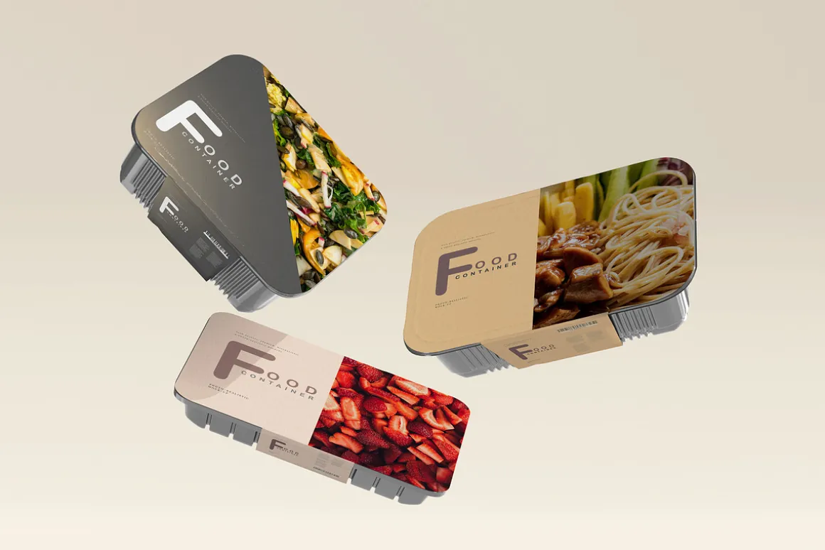 Food Container Mockup Collection
