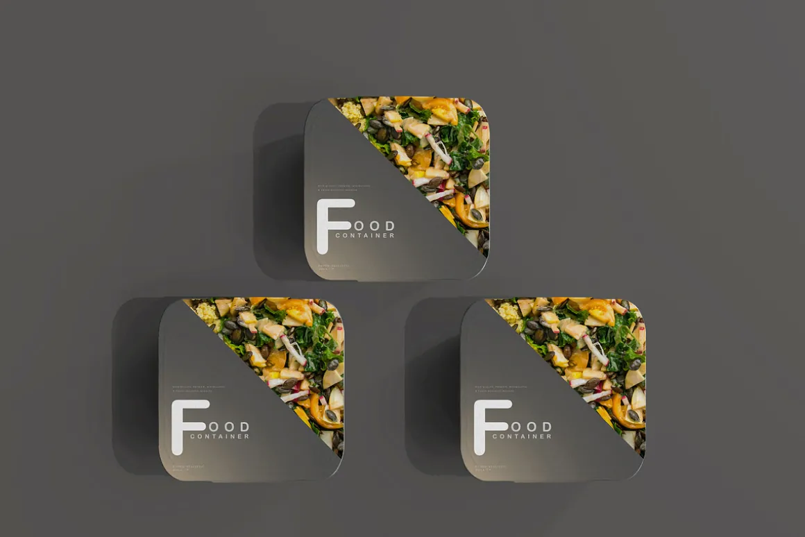Food Container Mockup Collection