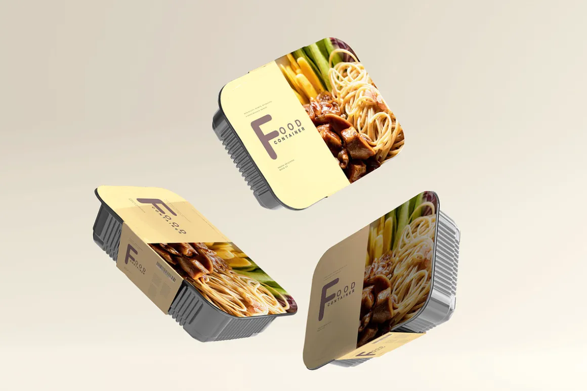 Food Container Mockup Collection