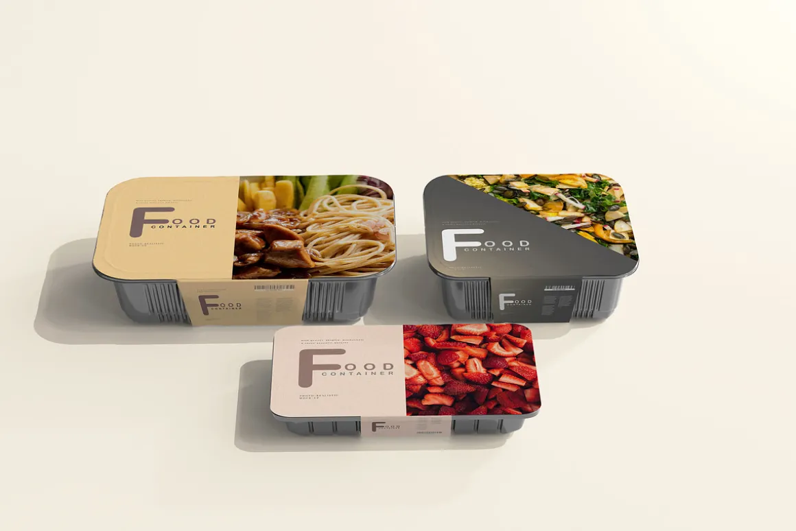 Food Container Mockup Collection