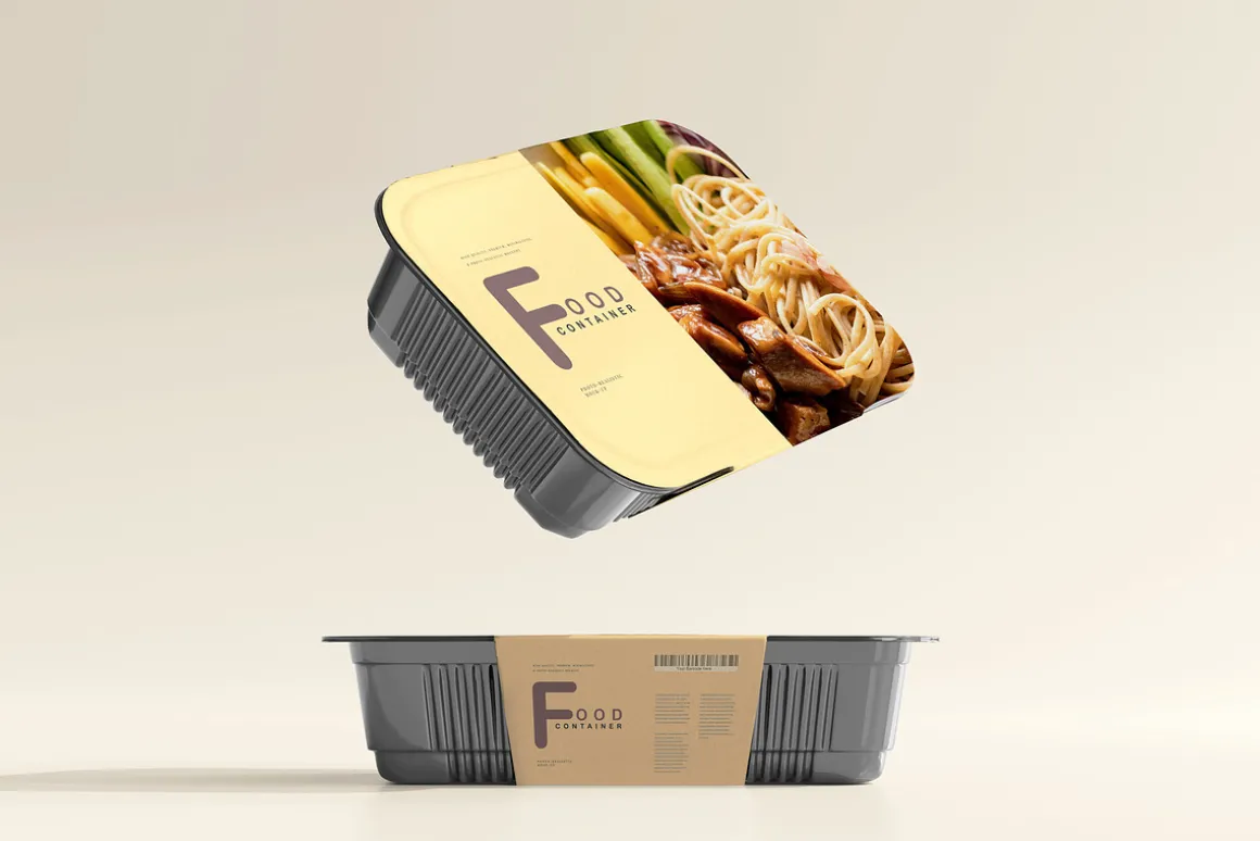 Food Container Mockup Collection