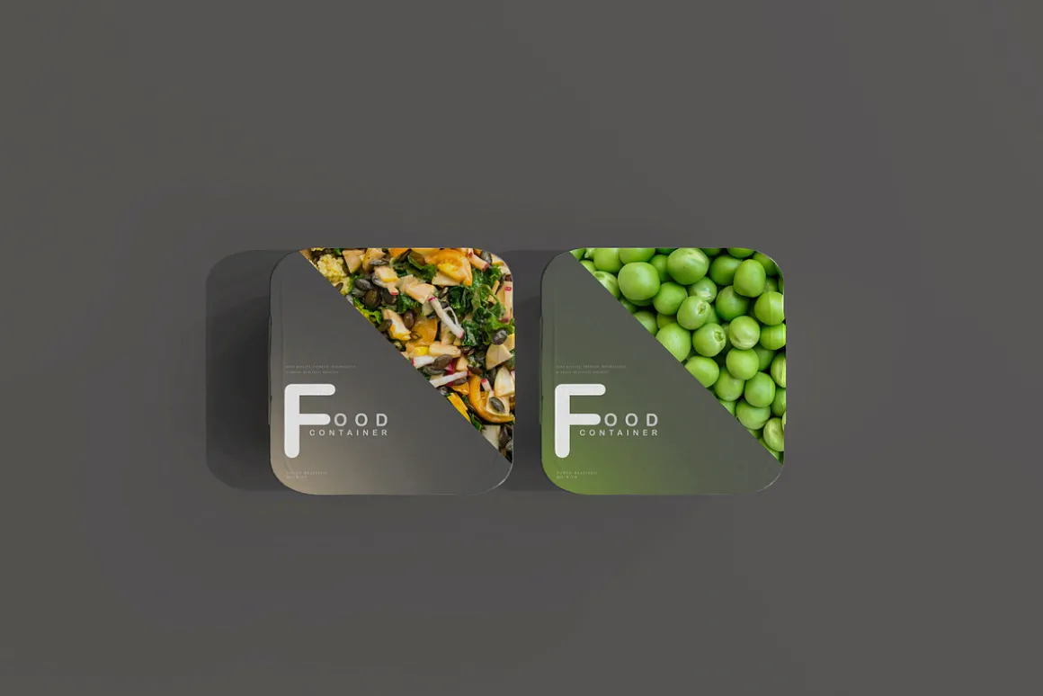Food Container Mockup Collection