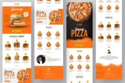 Food Email Newsletter Template