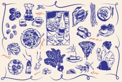 Food illustrations P.3