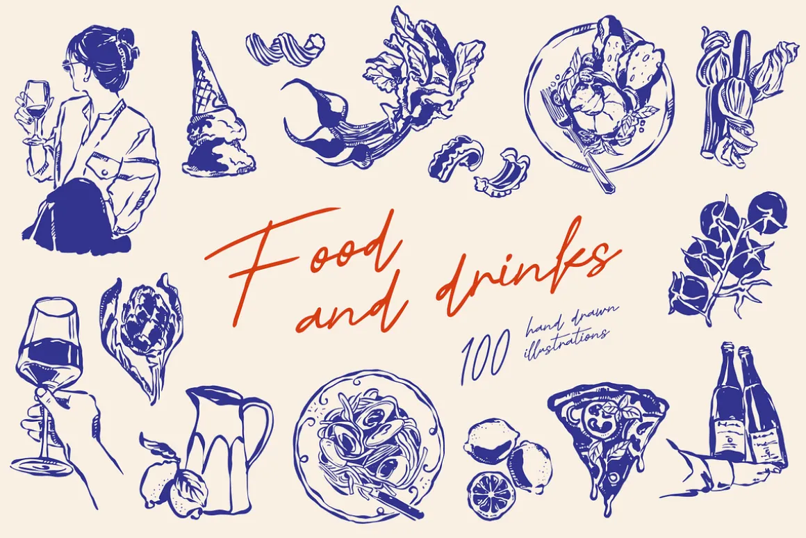 Food illustrations P.3
