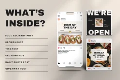 120 Food Instagram Template Canva