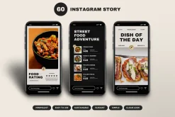 120 Food Instagram Template Canva