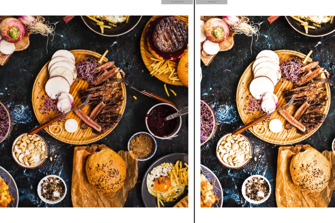 FOOD MOBILE LIGHTROOM PRESET