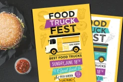 Food Truck Menu Poster