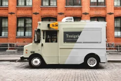 Food Truck Vinyl Wrap Mockup
