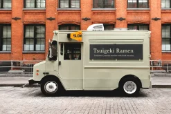 Food Truck Vinyl Wrap Mockup