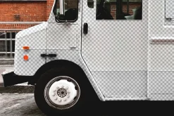 Food Truck Vinyl Wrap Mockup