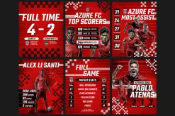 Football Club Instagram Templates