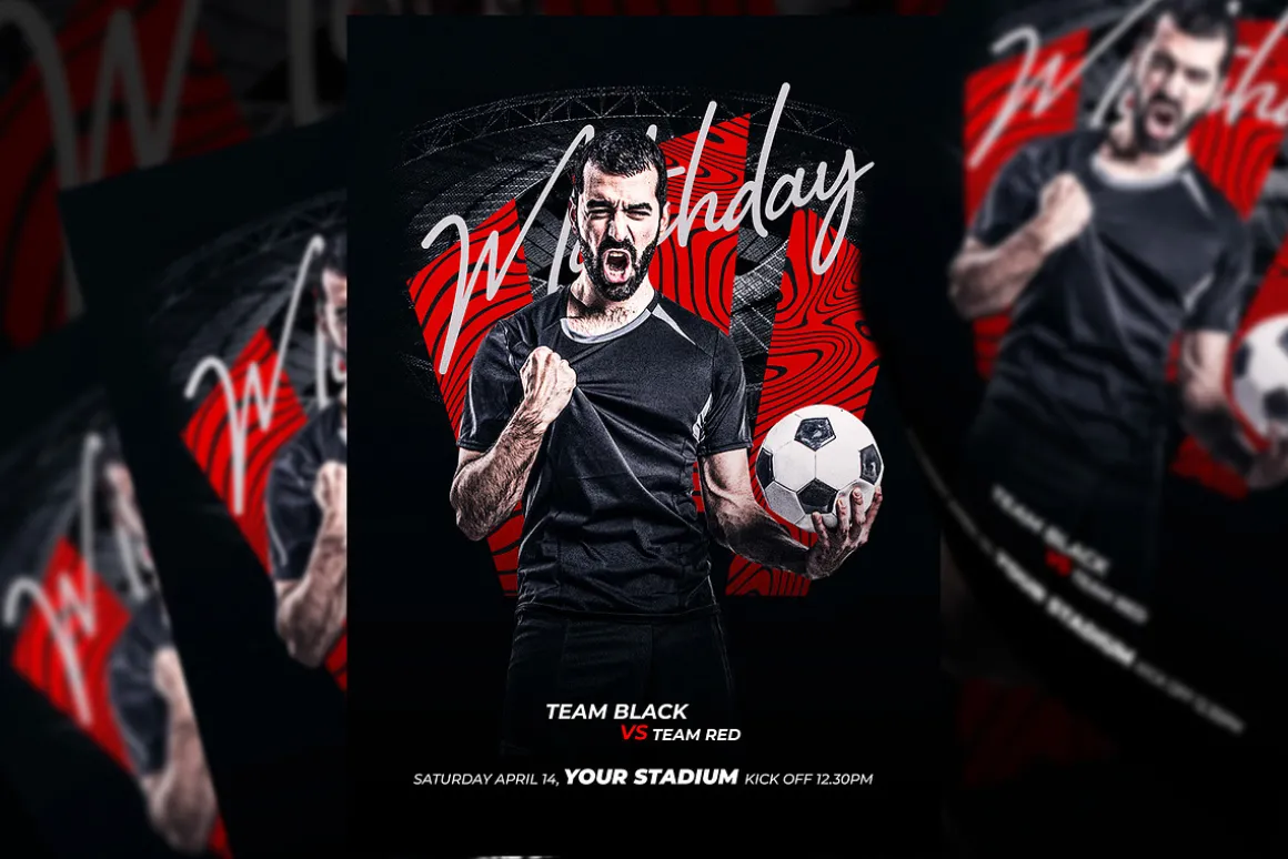 Football Flyer & Social Media Post
