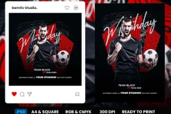 Football Flyer & Social Media Post