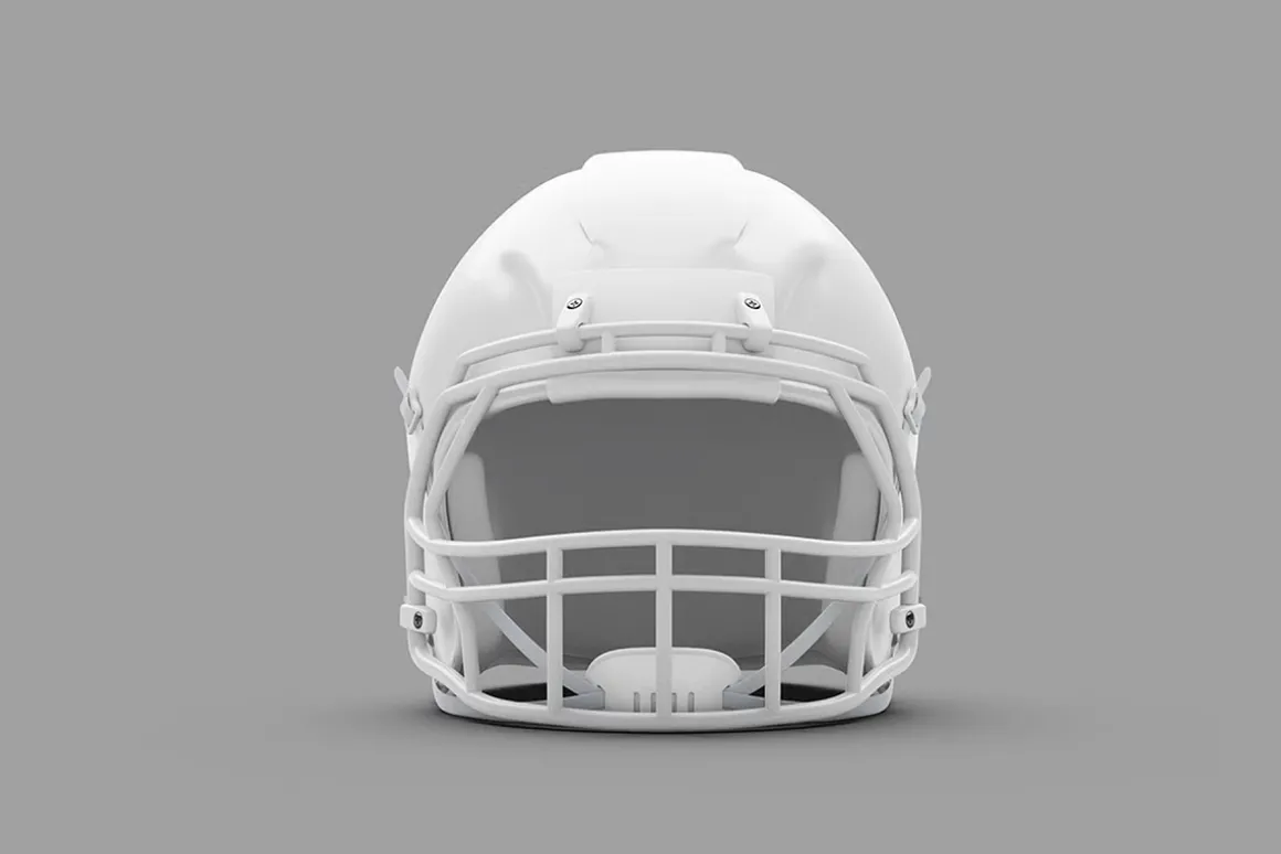 Football Helmet Mockup Set