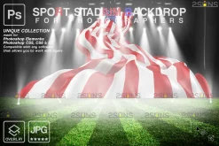 Football Backdrop Sports Digital