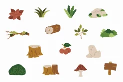 Forest Elements Illustration