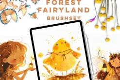 FOREST FAIRYLAND Procreate Brushes