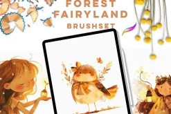 FOREST FAIRYLAND Procreate Brushes