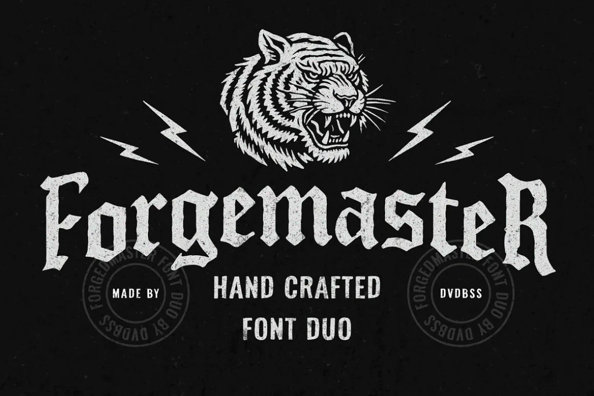 FORGEMASTER Font Duo