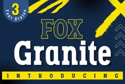 Fox Granite Font