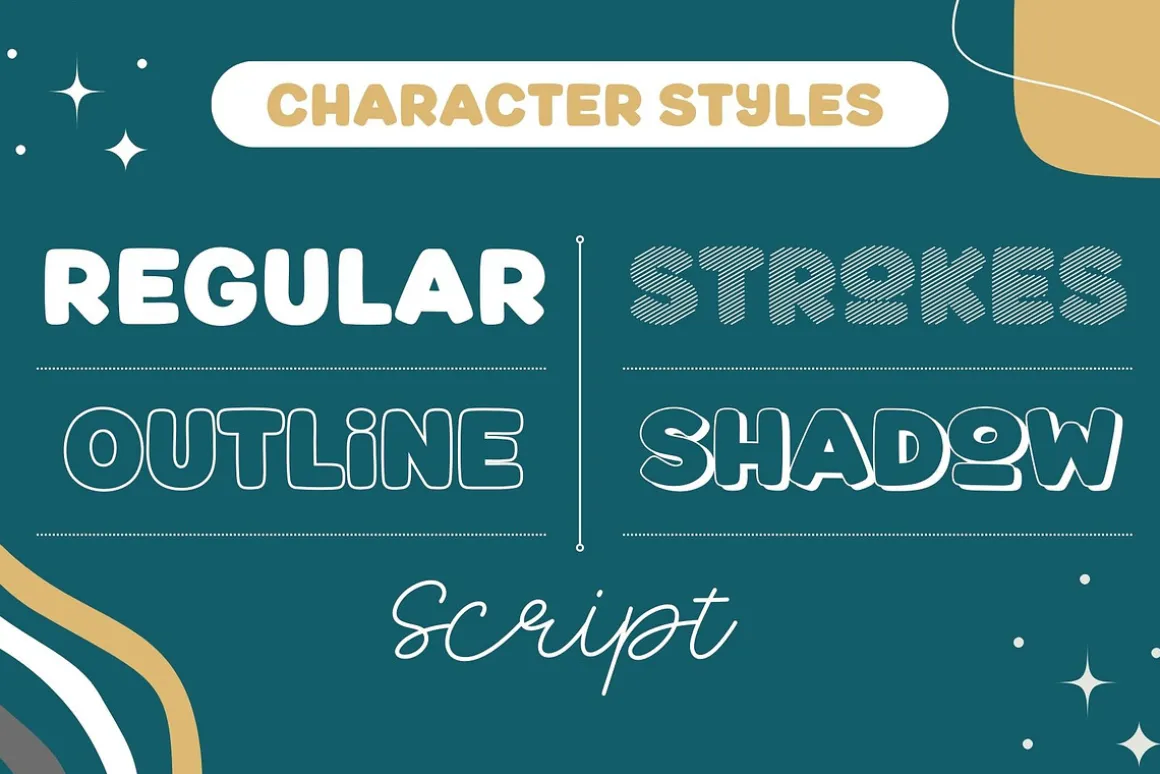 Fox Joliette and Fox Nibbly Font