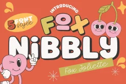 Fox Joliette and Fox Nibbly Font
