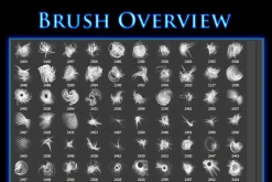 93 Fractal Decoration Brushes