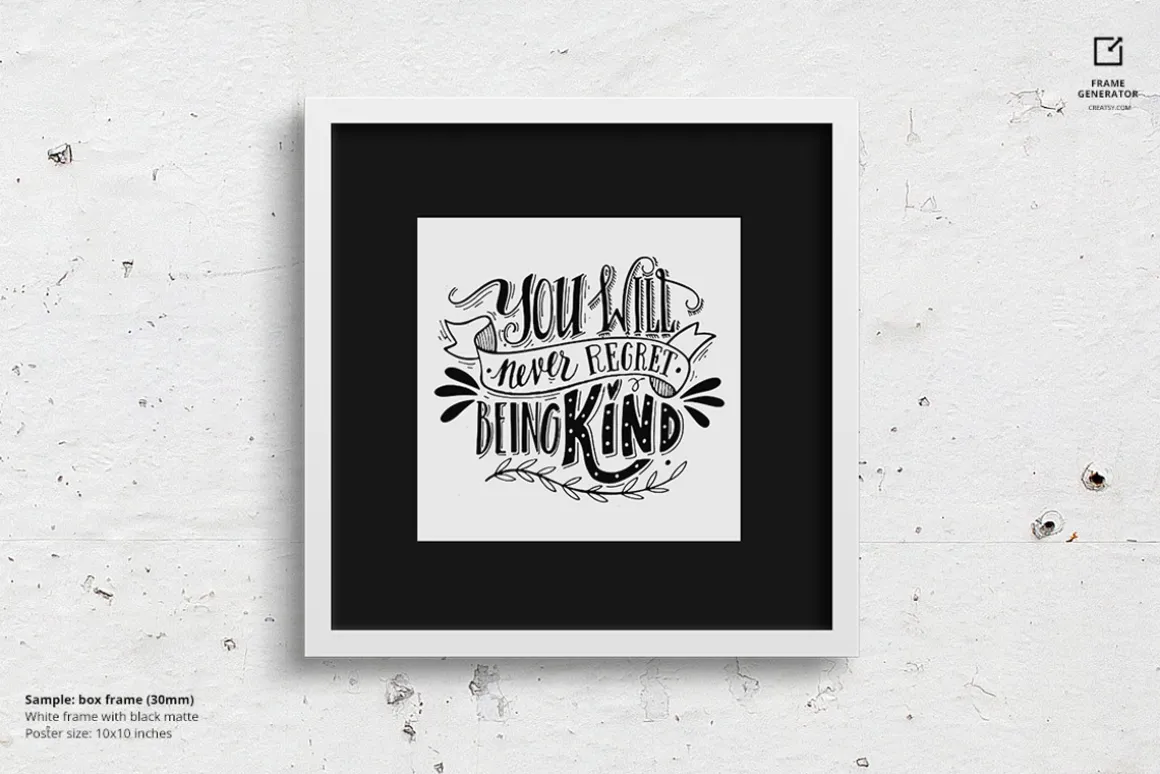 Frame Generator Mockup Set