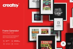 Frame Generator Mockup Set
