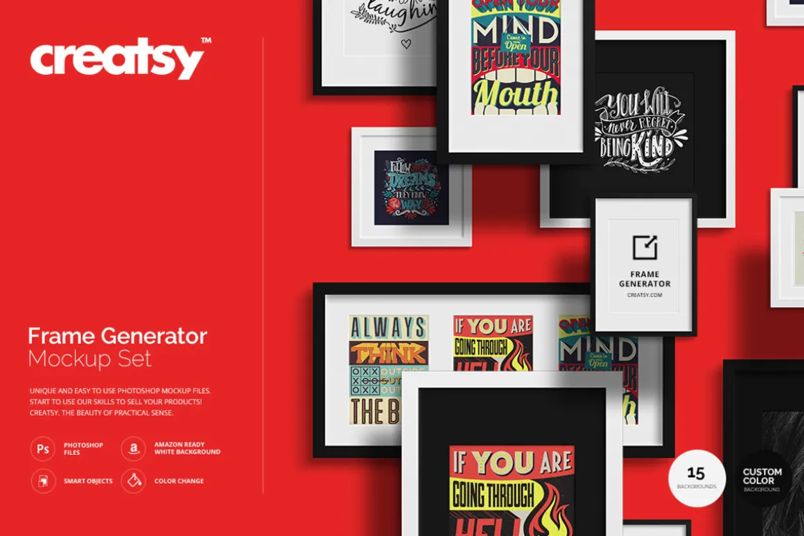 Frame Generator Mockup Set