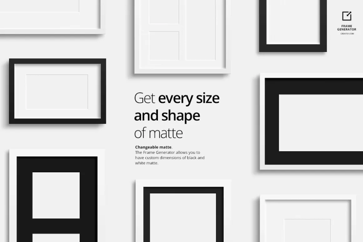 Frame Generator Mockup Set