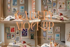 Frame Mockup Gallery Wall Collection