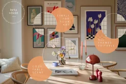 Frame Mockup Gallery Wall Collection
