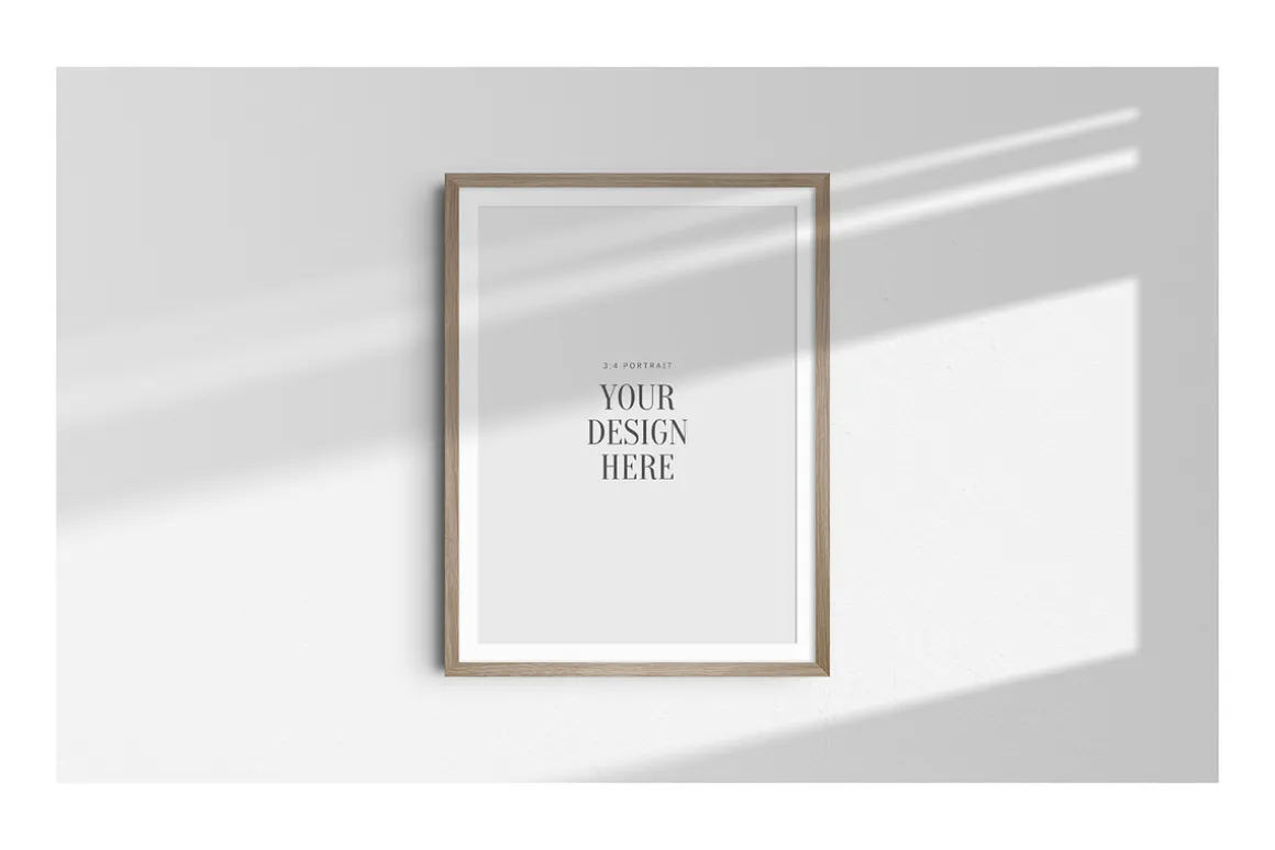 Frame Mockup 3:4 Portrait