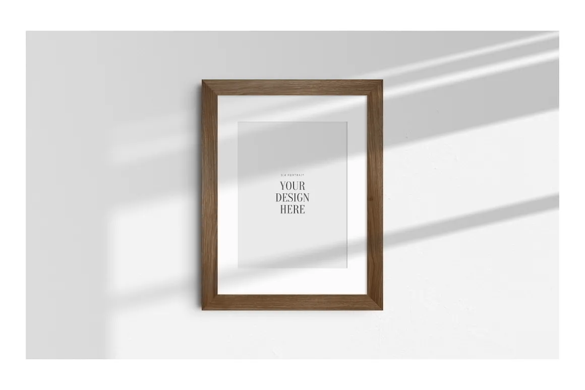 Frame Mockup 3:4 Portrait