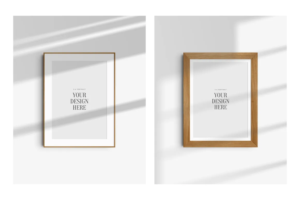 Frame Mockup 3:4 Portrait