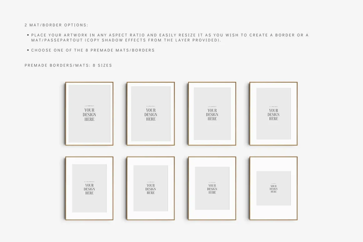 Frame Mockup 3:4 Portrait