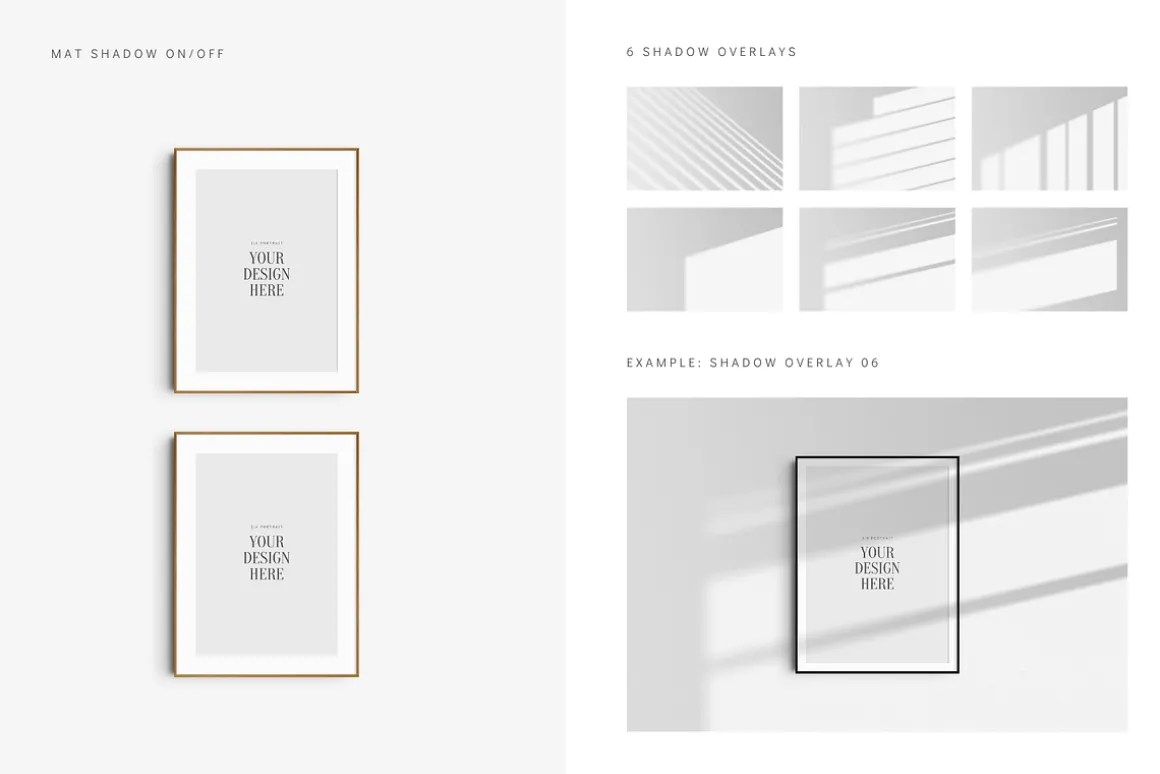 Frame Mockup 3:4 Portrait